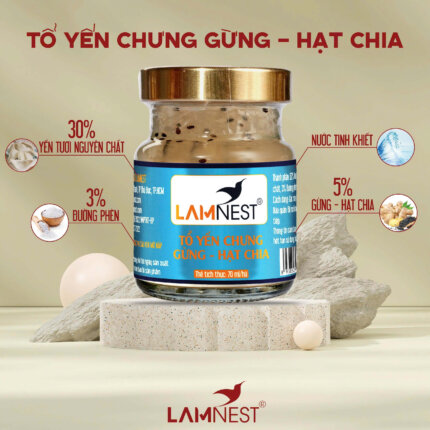 Yến - sào - lamnest - gừng- hạt - chia