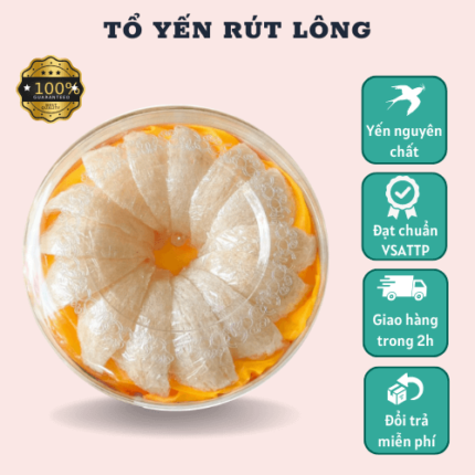 Tổ Yến Rút Lông Khô